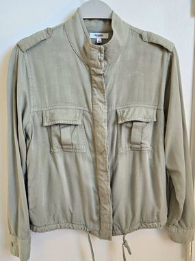 Kensie Light Olive Utility Jacket